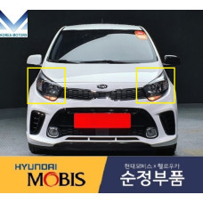 MOBIS FRONT BULB HEAD LAMPS SET FOR KIA MORNING / PICANTO 2017-20
