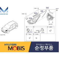 MOBIS BULB HID LED HEADLAMPS FOR KIA NIRO DE 2019-22