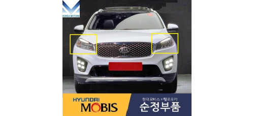 MOBIS HID DRL HEADLAMP ASSY SET FOR KIA SORENTO 2014-17 MOBIS HID DRL HEADLAMP ASSY SET FOR KIA SORENTO 2014-17