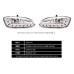 LEDIST LED DAYLIGHT 2-WAY FOR HYUNDAI SANTA FE DM IX45 2012-15