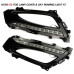 MOBIS FOG LAMP COVER & LED DAY RUNNING LIGHT KIA OPTIMA 2010-13