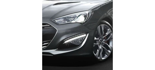 MOBIS LED DAYTIME RUNNING LIGHTS HYUNDAI GENESIS COUPE 2012-13