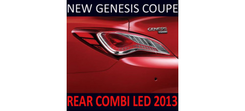MOBIS REAR COMBINATION LED TAIL LAMP HYUNDAI GENESIS COUPE 2010-13