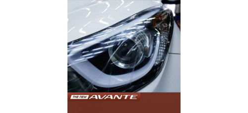 MOBIS LED PROJECTION HEADLIGHTS HYUNDAI AVANTE ELANTRA 2010-15 MOBIS LED PROJECTION HEADLIGHTS HYUNDAI AVANTE ELANTRA 2010-15