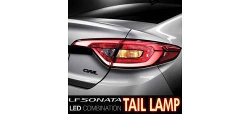 MOBIS REAR COMBINATION LED TAILLIGHTS HYUNDAI YF SONATA 2014 -17