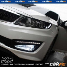 MOBIS FOG LAMP COVER & LED DAY RUNNING LIGHT KIA OPTIMA 2010-13 MOBIS FOG LAMP COVER & LED DAY RUNNING LIGHT KIA OPTIMA 2010-13