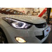 MOBIS LED PROJECTION HEADLIGHTS HYUNDAI AVANTE ELANTRA 2010-15 MOBIS LED PROJECTION HEADLIGHTS HYUNDAI AVANTE ELANTRA 2010-15