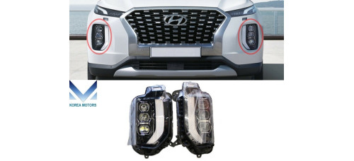 MOBIS HEADLAMP TRIPLE LENS LED TYPE HYUNDAI PALISADE 2018-21