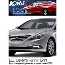 KABIS LED DAYTIME RUNNING LIGHTS SET FOR HYUNDAI YF SONATA 2009-13