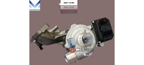 MOBIS NEW TURBOCHARGER 282012A780 ASSY FOR HYUNDAI KIA 2010-20