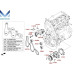 MOBIS PUMP COOLANT ENGINE A1-A2 D4CB DIESEL HYUNDAI KIA 2001-22