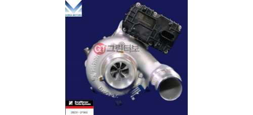 MOBIS NEW TURBOCHARGER 282312F900 ASSY FOR HYUNDAI KIA 2018-21 MOBIS NEW TURBOCHARGER 282312F900 ASSY FOR HYUNDAI KIA 2018-21