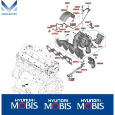 MOBIS TURBOCHARGER 282312R100 ASSY ENGINE KIA HYUNDAI 2020-26 MOBIS TURBOCHARGER 282312R100 ASSY ENGINE KIA HYUNDAI 2020-26