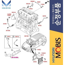MOBIS ECU SET-ASSY FOR ENGINE G4KD HYUNDAI TUCSON / IX35 2009-13