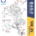 MOBIS ECU SET-ASSY FOR ENGINE G4KD HYUNDAI TUCSON / IX35 2009-13