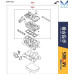 MOBIS GASKET KIT SET ENGINE G4KJ GDI HYUNDAI KIA VEHICLES 2012-19