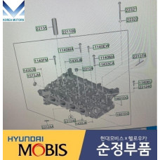 MOBIS GOLOVKA BLOKA CILINDROV G4NM HYUNDAI KIA 2019-23