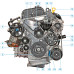 NEW ENGINE GASOLINE G4FC ASSY-COMPLETE FOR KIA HYUNDAI 2007-16