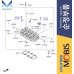 MOBIS HEAD ASSY-CYLINDER SET FOR DIESEL ENGINE D4FD 2012-23