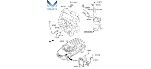 MOBIS ELECTRONIC CONTROL UNIT SET-ASSY FOR KIA SPORTAGE 2010-13