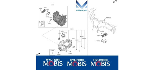 37-365 TYGOVIY MOTOR GDU ASSY KIA NIRO 2018-22