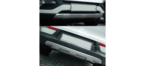 MOBIS FRONT AND REAR BAMPER SKIDS FOR KIA SPORTAGE R 2010-12 MNR