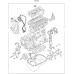 NEW ENGINE GASOLINE G4CP ASSY-SUB FOR HYNDAI KIA 1996-06