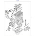 NEW ENGINE GASOLINE G4CP ASSY-SUB FOR HYNDAI KIA 1996-06