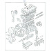 NEW ENGINE GASOLINE G4EB EURO-3-4 ASSY-SUB FOR HYUNDAI KIA 2000-06