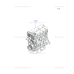 NEW ENGINE DIESEL J3 TCI ASSY-COMPLETE HYUNDAI TERRACAN 2002-07