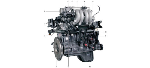 NEW ENGINE GASOLINE G4EA COMPLETE SET FOR HUNDAI KIA 1995-05