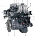 NEW ENGINE GASOLINE G4EA COMPLETE SET FOR HUNDAI KIA 1995-05