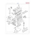 NEW ENGINE GASOLINE G4EC EURO-3-4 ASSY-SUB SET HYUNDAI 1996-03