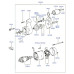 MOBIS STARTER ASSY ENGINE D4BF D4BH 4D56 HYUNDAI KIA 1997-06