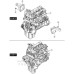 ENGINE DIESEL D20DT SET ASSY SSANGYONG FOR KYRON / ACTYON 2006-11