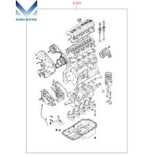 NEW ENGINE DIESEL D4BF COMPLETE FOR HYUNDAI VEHICLES 1991-01 NEW ENGINE DIESEL D4BF COMPLETE FOR HYUNDAI VEHICLES 1991-01