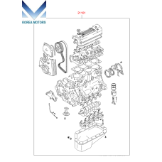 NEW ENGINE PETROL 4G64 EURO-1 ASSY FOR HYUNDAI 1991-01 NEW ENGINE PETROL 4G64 EURO-1 ASSY FOR HYUNDAI 1991-01