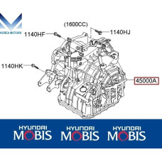 MOBIS TRANSMISSION A4CF1 4-SPEED SET FOR HYUNDAI KIA 2012-20