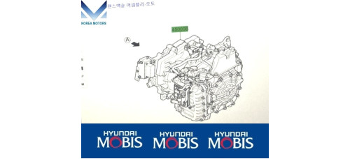 MOBIS KOROBKA AVTOMAT A8MF1 AT-8 2WD 4WD HYUNDAI KIA 2018-26
