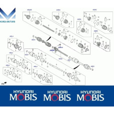 43-495 PRIVOD PEREDNIY HYUNDAI STARIA 2021-25