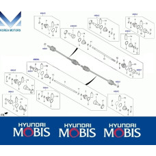43-496 PRIVOD ZADNIY DLY HYUNDAI STARIA 2021-25