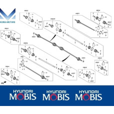 43-496 PRIVOD ZADNIY HYUNDAI TUCSON NX4 2020-23