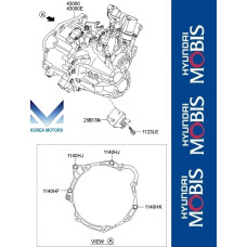 NEW TRANSMISSION D6GF1 DCT-6-SPEED ENGINE G4FD HYUNDAI KIA 2011-18