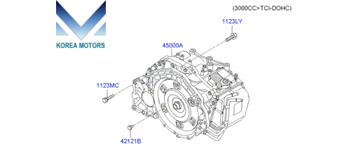 USED TRANSMISSION ASSY-ATA 4WD SET HYUNDAI VERACRUZ IX55 2006-15