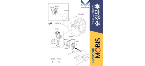MOBIS OIL PUMP TORQUE CONVERTER FOR HYBRID HYUNDAI KIA 2011-15