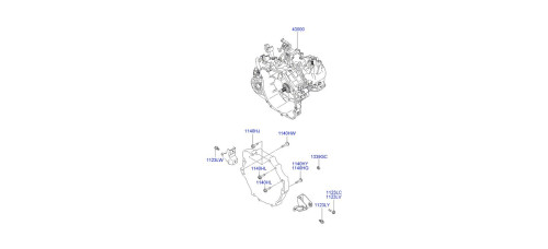 MOBIS NEW TRANSMISSION ASSY-MANUAL 2WD HYUNDAI SANTA FE 1999-05