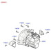 USED TRANSMISSION ASSY-MANUAL 2WD HYUNDAI SANTA FE 2006-10