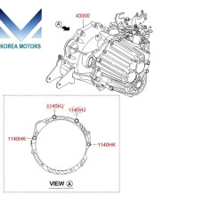 NEW MANUAL T/M 6-SPEED 2WD/4WD SET FOR HYUNDAI SANTA FE 2009–12
