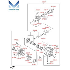 NEW TRANSFER ASSY-ATA 4WD SET HYUNDAI SANTA FE 2015-18