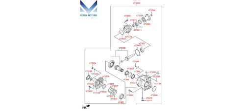 NEW TRANSFER ASSY-ATA 4WD SET FOR HYUNDAI SANTA FE 2018-21